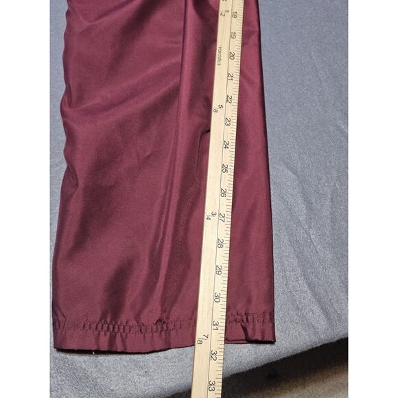 Red Oak Pants Mens Medium Maroon Texas A&M Aggies Pant Activewear Track Athletic - Picture 10 of 11